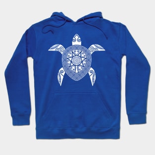 Hmoob Tribal Turtle (Dark Colored Tee) Hoodie